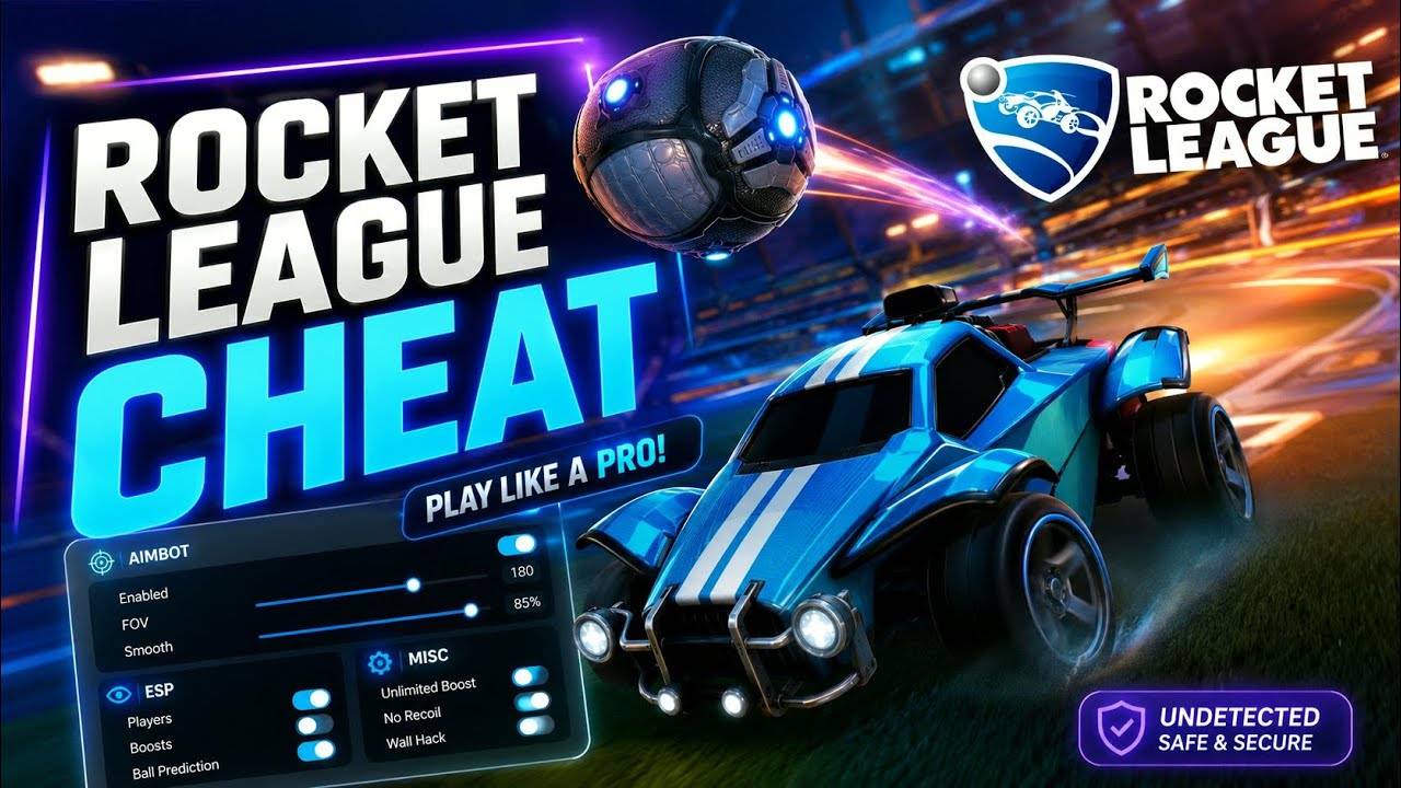 Thumbnail for Using The Best Free Safe Rocket League Cheat in 2026 To Get SSL! | Hack Mod Menu