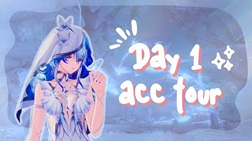 cozy account tour of a day one player ☾.˚ | wuwa diaries
