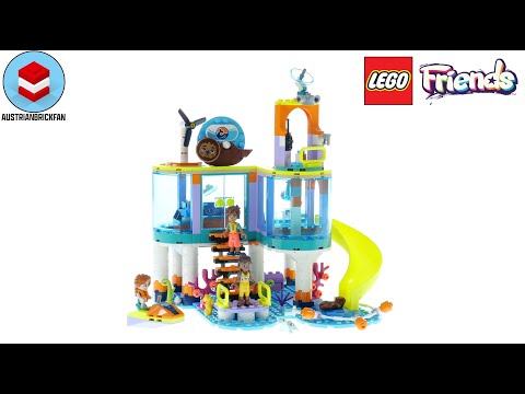LEGO Friends 41736 Sea Rescue Center Speed Build Review