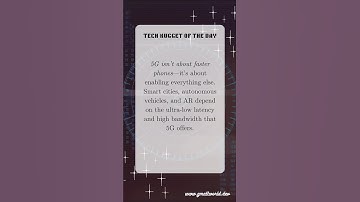 5G isn’t just about speed.