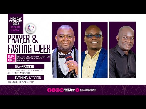 24 11 2025 HUNGERING FOR ANOTHER PENTECOSTAL EXPERIENCE PRAYER FASTING WEEK DAY1 LIVE 24 11 2025 HUNGERING FOR ANOTHER PENTECOSTAL EXPERIENCE PRAYER FASTING WEEK DAY1 LIVE