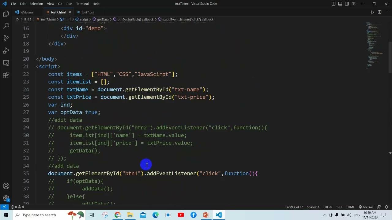 26-JavaScript for beginner - YouTube