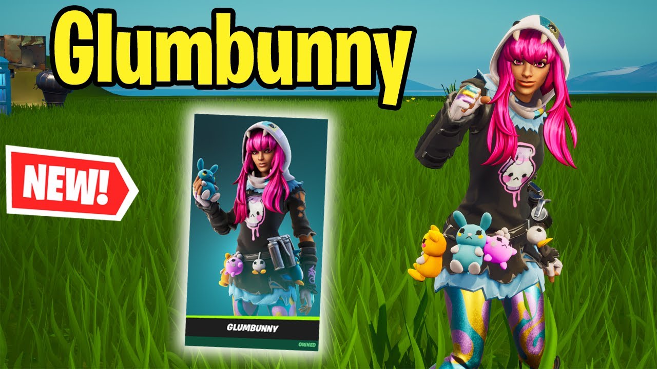 Glumbunny Skin Gameplay + Review in Fortnite YouTube