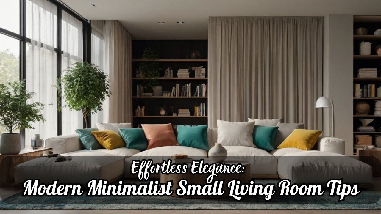 Modern Minimalist Design Tips to Transform Your Living Room. - YouTube