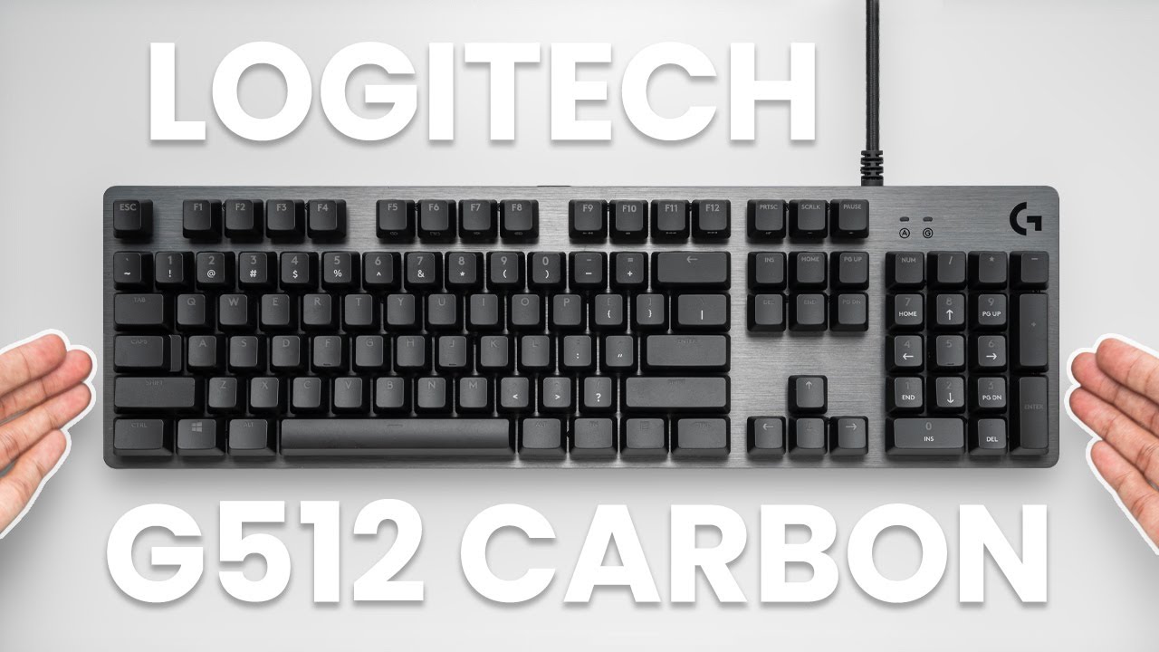 Logitech G512 Carbon Mechanical Gaming Keyboard GX Blue Switches at Rs  7050.00, Gaming Keyboard