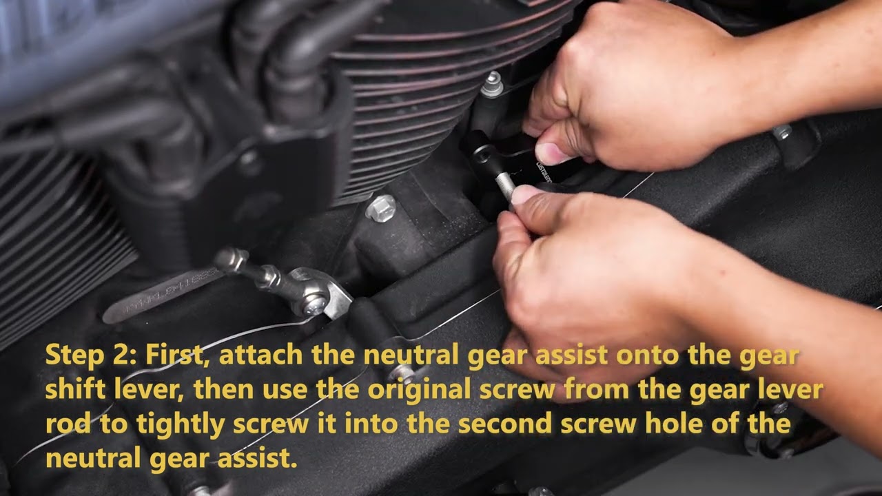 Custblend Neutral Gear Assist Kit Fit for 2008+ Harley Touring, 2018+ Softail