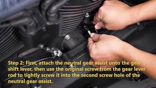 Custblend Neutral Gear Assist Kit Fit For 2008 Harley Touring, 2018 Softail