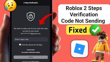 Hoe u het probleem met Roblox 2-stapsverificatie kunt oplossen: e-mail wordt niet verzonden | Rob...
