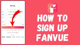 How to Sign Up on Fanvue 2024 | Register on Fanvue