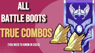 ALL BATTLE BOOTS TRUE COMBOS YOU NEED TO KNOW IN 2024 #brawlhalla #gaming #tutorial #combo #ps4 #pc