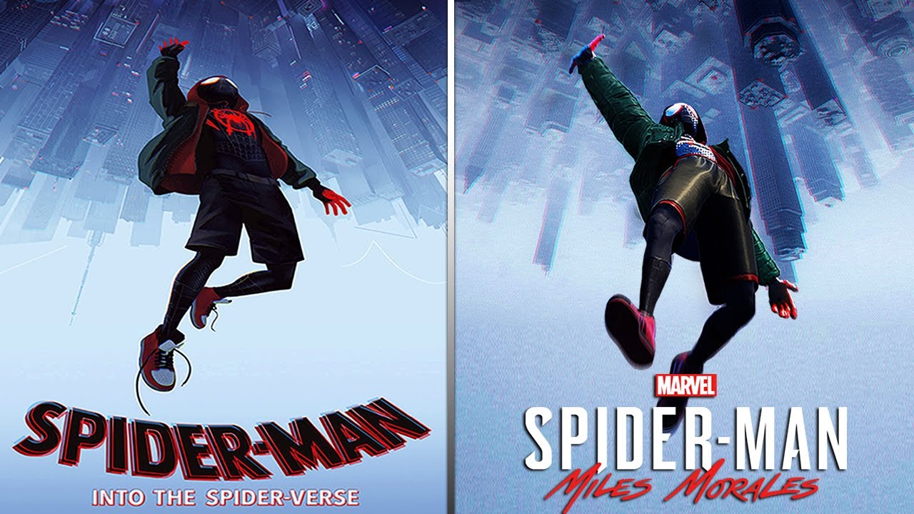 Spider-Man Miles Morales: Into the Spider-Verse Posters & Stills  Recreations - YouTube