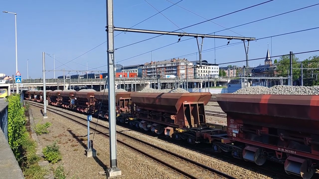 Parcours d’essais en DE18 de passage à Namur le 28 avril 2022.