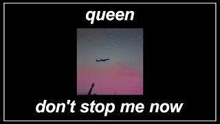 Don't Stop Me Now - Queen (Lyrics)
