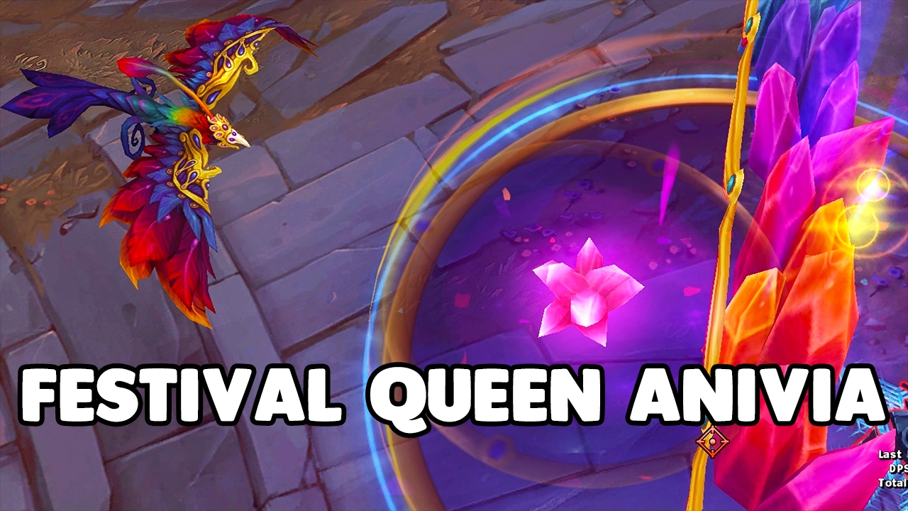 Lol Festival Queen Anivia League Of Legends Youtube
