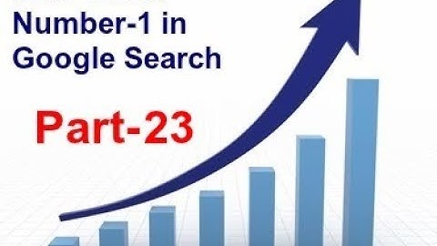 Seo Get To Number1 In Google Search part 23 (Improve your Page Speed Insights Score)