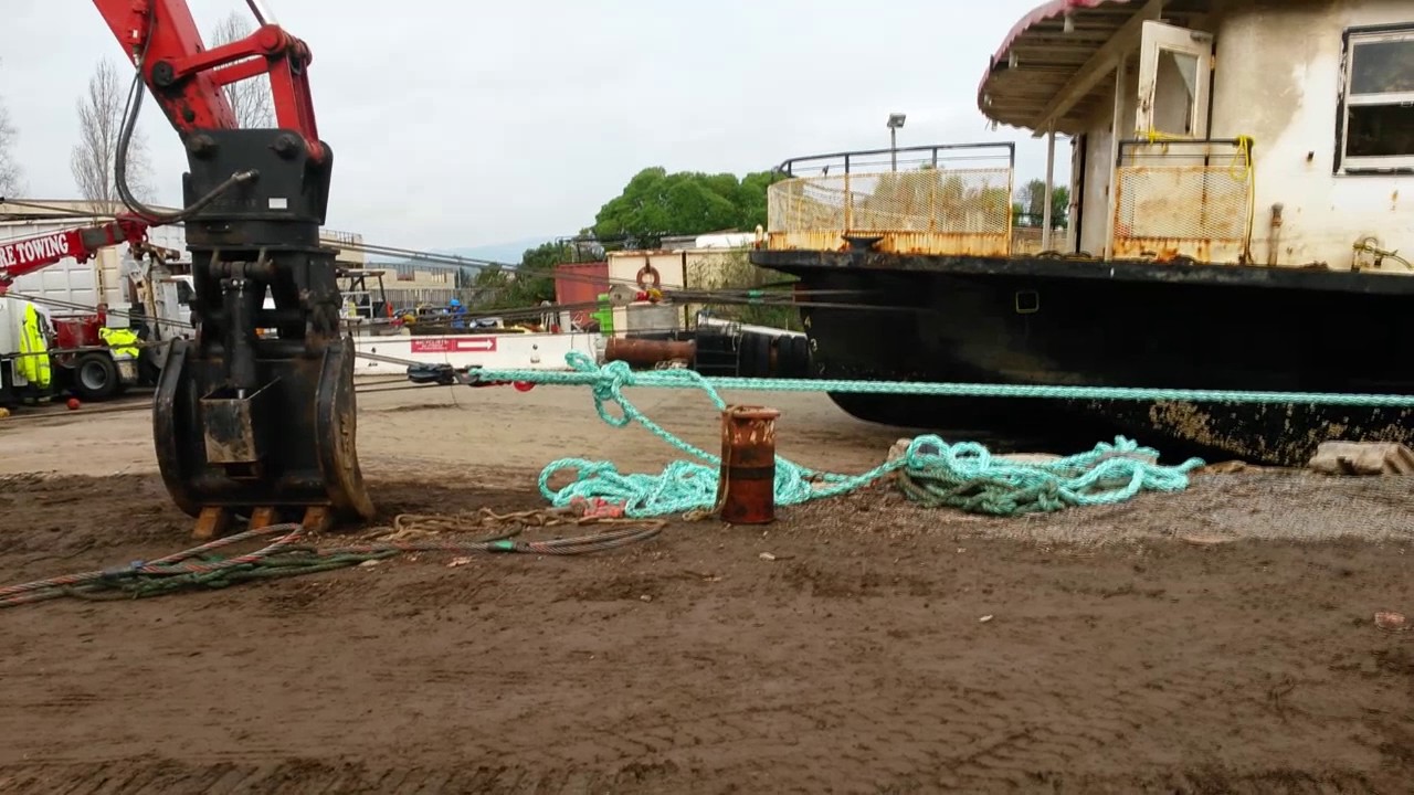 Line snapping on The Spirit of Sacramento - YouTube