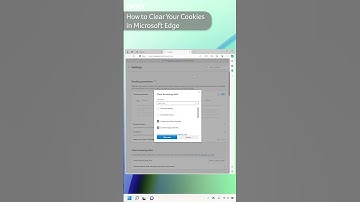 How to Clear Your Cookies in Microsoft Edge