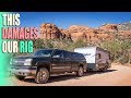 Every ROSE Has Its THORNS! - Downsides to BOONDOCKING - RVing Sedona, Arizona