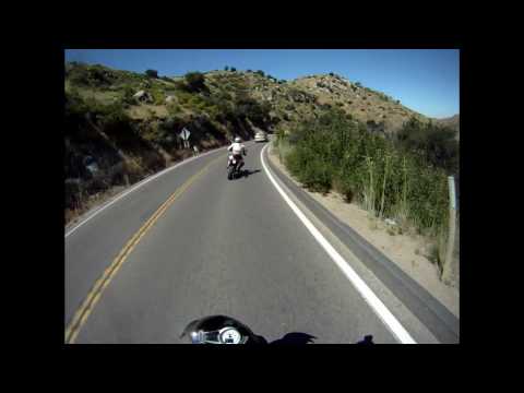 Triumph SpeedTriple 1050 Follows KTM SuperMoto 690...