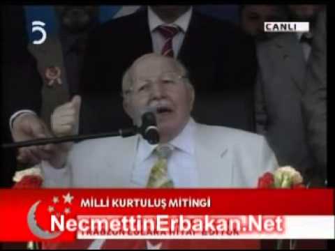 No 202 Prof. Dr. Necmettin ERBAKAN Milli Kurtuluş Mitingi TRABZON 06 TEMMUZ 2007 Cuma (TV 5)