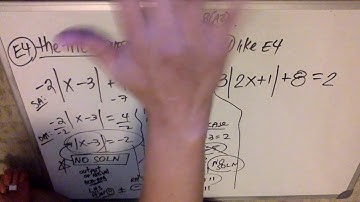 HA2PC: 1.8(A2) 0003 Solving Absolute Value Equations and Inequalities