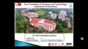 EC308 Embedded System- Module V- Part 1- Process and Threads- Asst Prof Deepa Mary Varghese