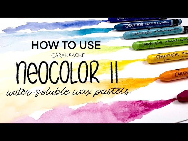 Caran d'Ache Neocolor I Wax Pastels and Sets