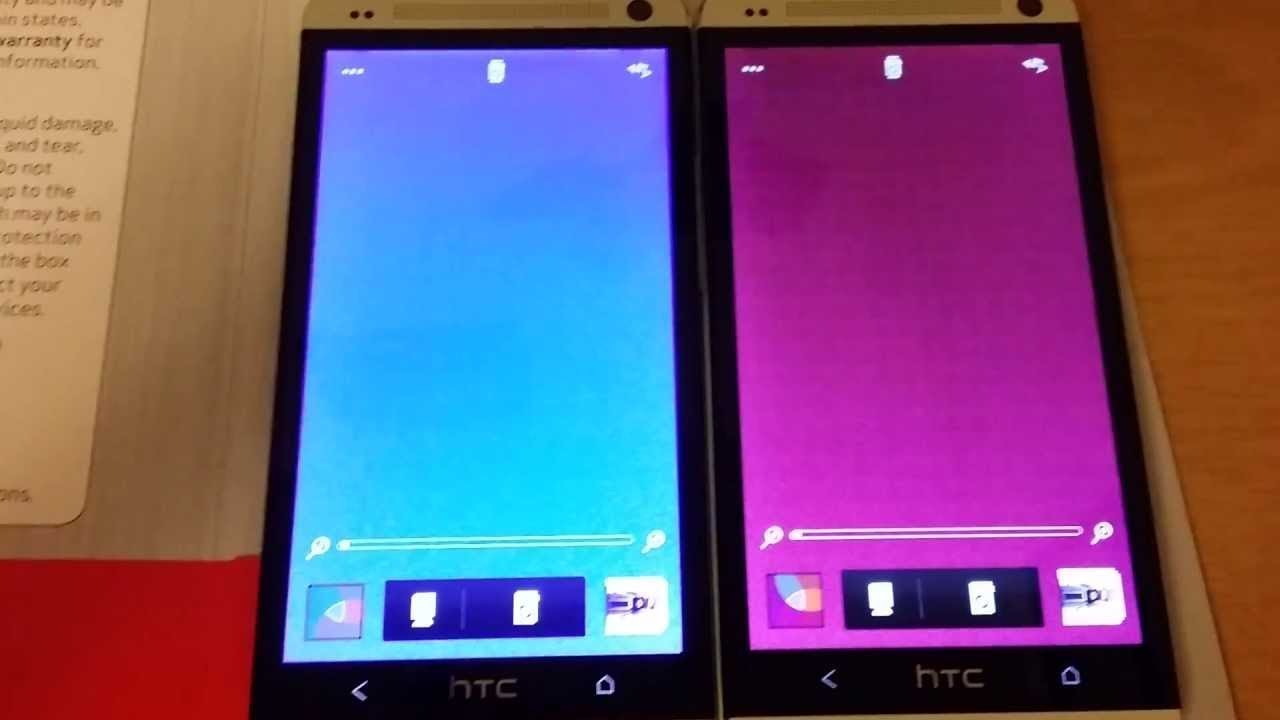 How to fix HTC one M7 camera problem purple tint at night low light -  YouTube