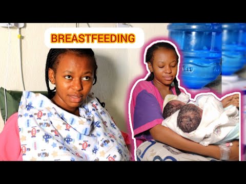 BREASTFEEDING FOR THE FIRST TIME // POSTPARTUM DEPRESSION