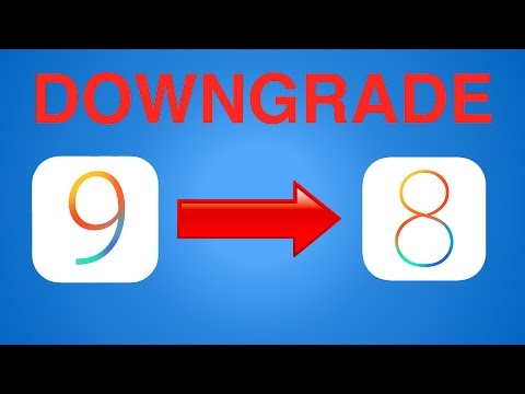 HOW TO: Downgrade iOS 9 to iOS 8.3 (iPhone, iPad, iPod Touch)