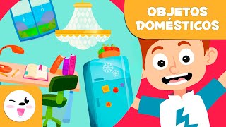 Objetos domésticos | As partes da casa | Vocabulário para crianças | Recopilação