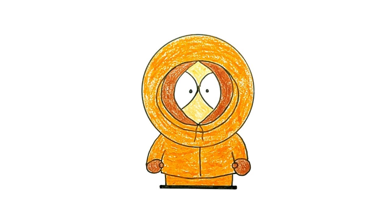 How to Draw Kenny from South Park - YouTube.
