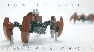 Lego Star Wars how to build #8 LM-432 CRAB DROID | PhinixBuildingStudios