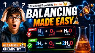 AS & A-Level Chemistry: Balancing Chemical Equations | Tricks Rules & Exam Practice in Minutes
