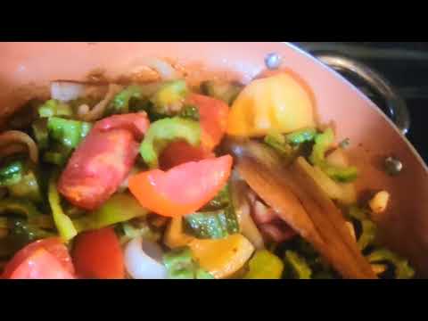Simple cooking bittermelon with eggs .@MMSun Jeje Channel 