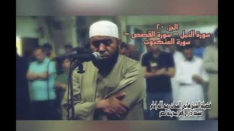 الجزء العشرون سورة النمل - سورة القصص - سورة العنكبوت للشيخ هانى الشحات