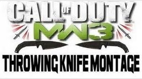 Throwing Knife Compilation on MW3