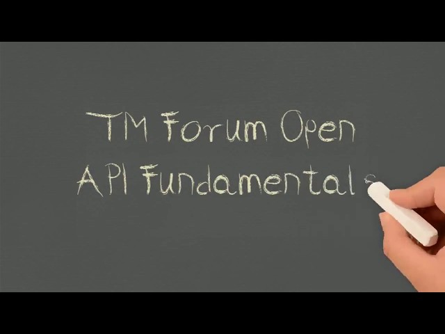 TM Forum Open API training course preview class=