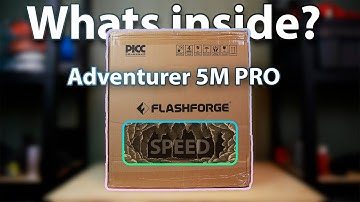 Flashforge 5M Pro - First Prints after Unboxing