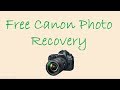 Free Canon Photo Recovery - How to Recover Deleted Pictures from Canon Camera