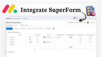 How to Integrate SuperForm in Monday.com (Quick Setup Guide)