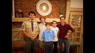 Monrovia Troop 66 Confers 5 Eagle Scouts on September 11th, 2023 for an Eagle Scout Court of Honor