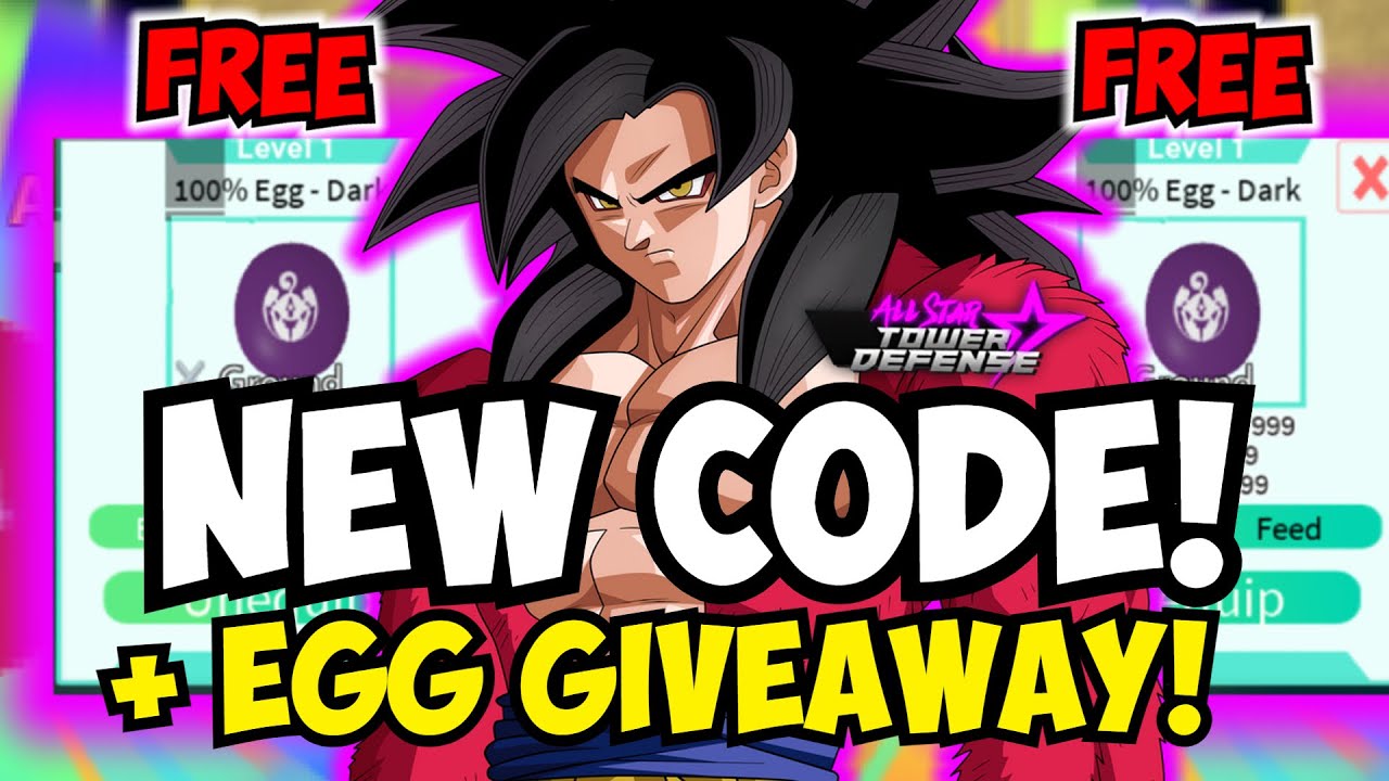 ✨NEW CODE! WHO WANTS AN EGG?  All Star Tower Defense Update Preparation  ASTD LIVE BANNER 