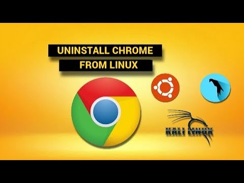 how to uninstall chrome in kali linux 