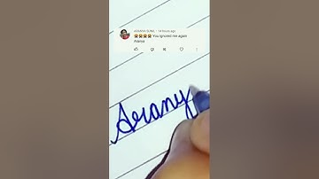 How to write Aryan in the cursive