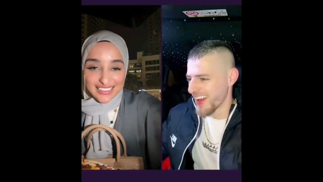 ضحى تطلع معا شاب وينعجب بيها وصار يتغزل با ضحى وضحى تنعجب فيه وتتغزل فيه وصار يعطي ضحى بوسه على بث😱😳