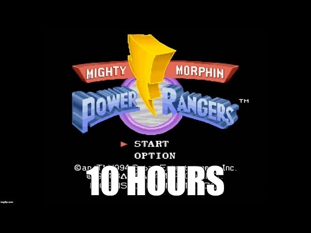 Mighty Morphin' Power Rangers (SNES) - Main Theme Extended (10 Hours) class=