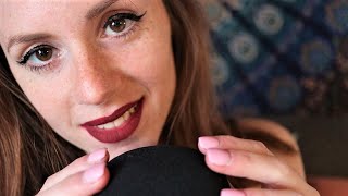 ASMR WHISPERING, REPEATING (IT'S OK, GOODNIGHT) AND SCRATCHING YOU TO SLEEP