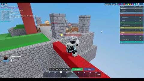 Roblox Bedwars Developers Please Ban This Hacker