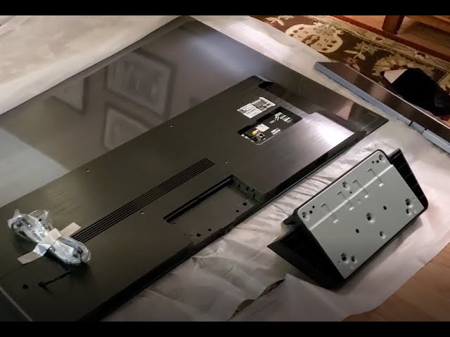 LG OLED 65 CX TV - Base Assembly 